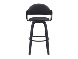Magne bar stool, black